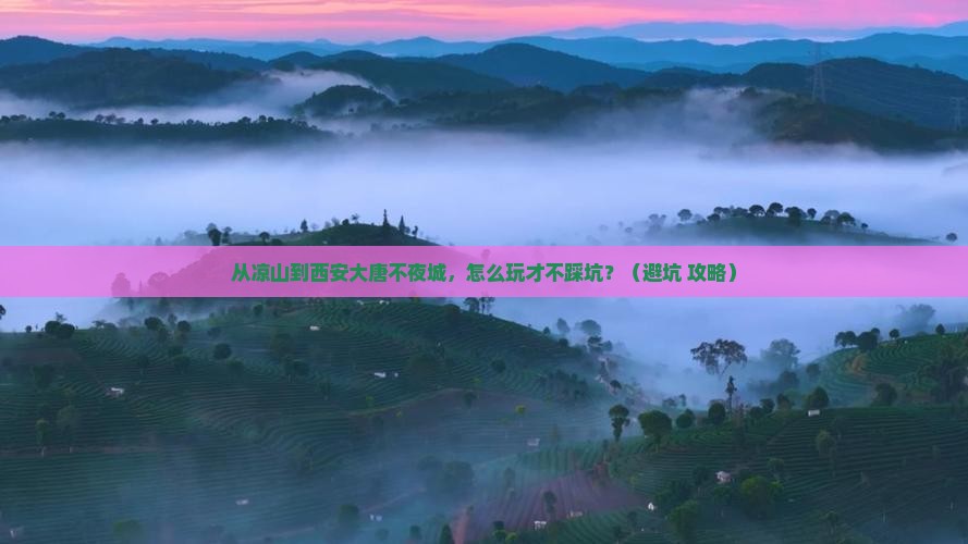凉山去西安大唐不夜城门票