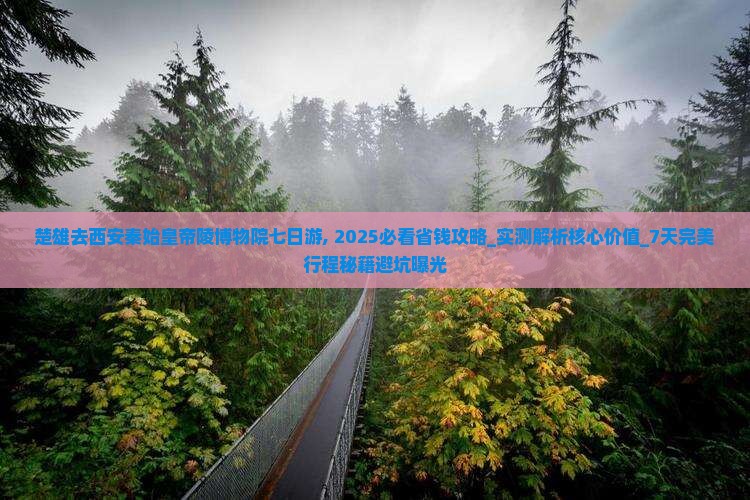 楚雄去西安秦始皇帝陵博物院七日游