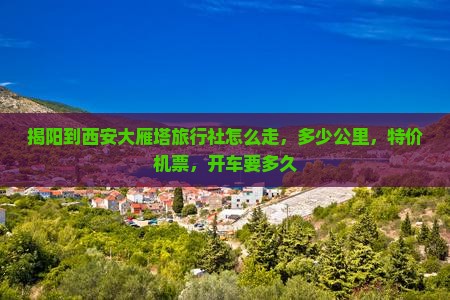 揭阳到西安大雁塔旅行社