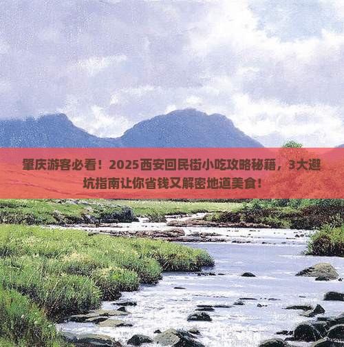 肇庆去西安回民街旅游小吃