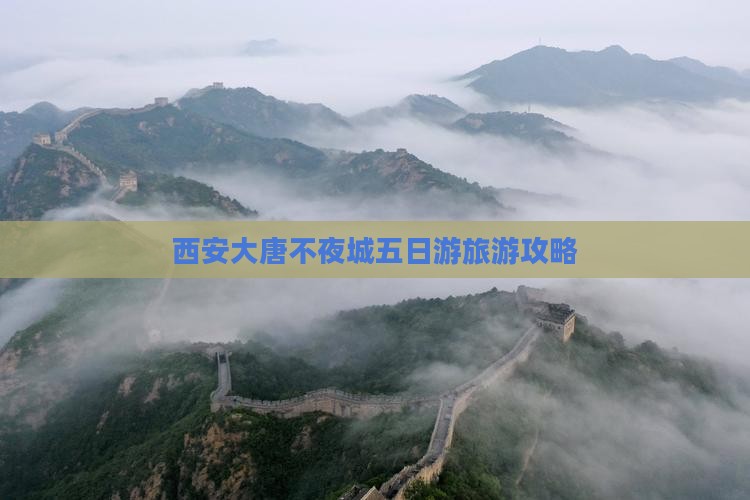 阳泉去西安大唐不夜城五日游