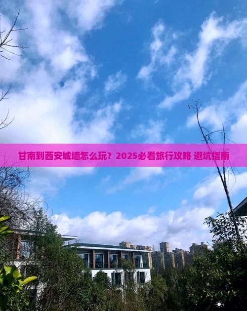 甘南到西安城墙旅行社