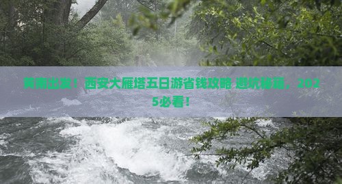 黄南到西安大雁塔五日游