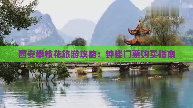 攀枝花到西安钟楼门票