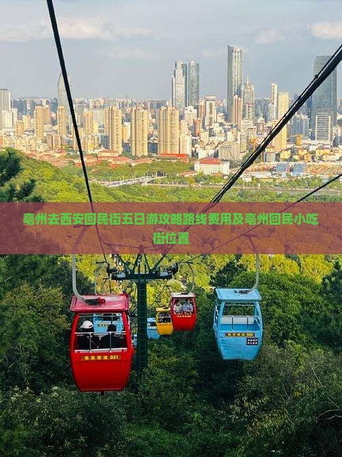 亳州去西安回民街五日游