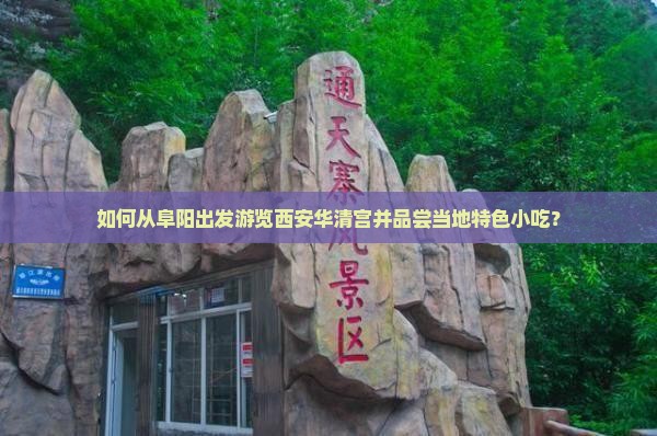 阜阳去西安华清宫旅游小吃