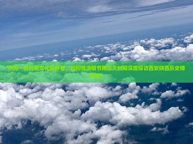 清明节去西安陕西历史博物馆三日游
