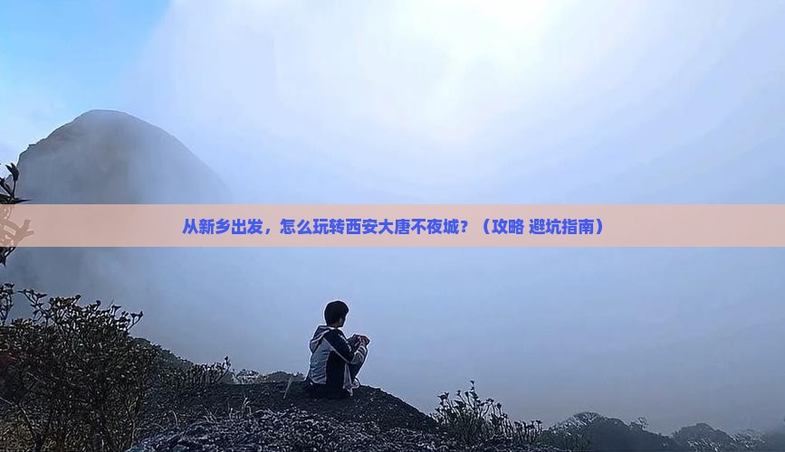 新乡到西安大唐不夜城景点