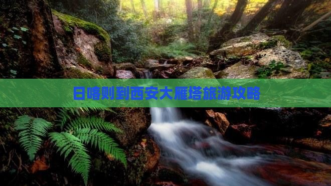 日喀则到西安大雁塔个人游