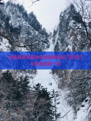 宣城到西安秦始皇帝陵博物院门票