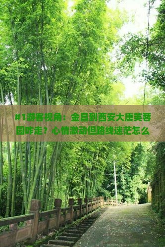 金昌去西安大唐芙蓉园必去地