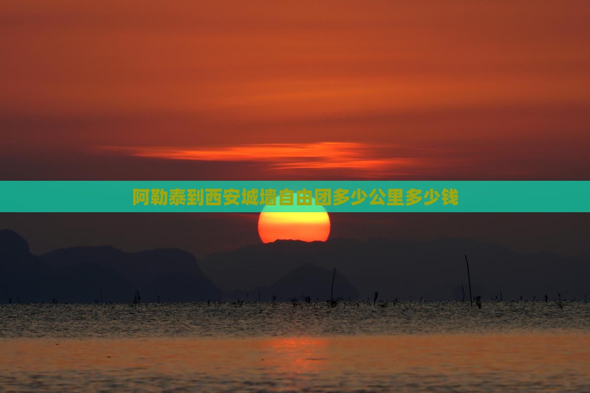 阿勒泰到西安城墙自由团