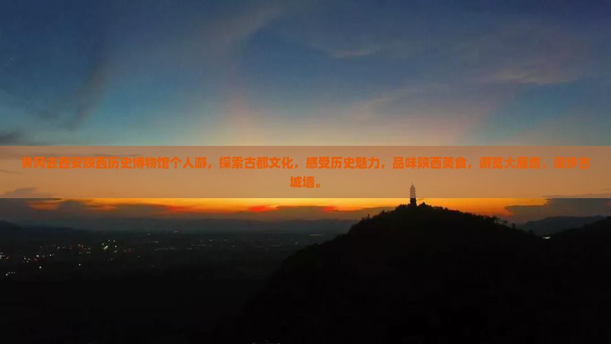 黄冈去西安陕西历史博物馆个人游
