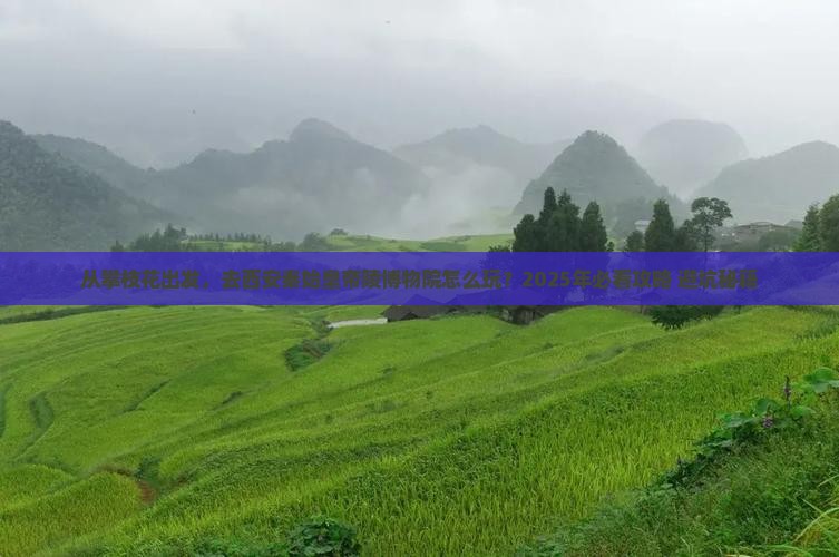 攀枝花去西安秦始皇帝陵博物院攻略