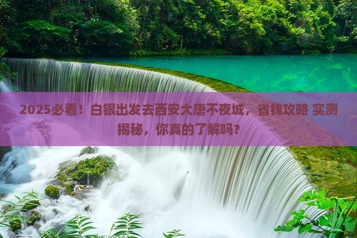 白银到西安大唐不夜城自由团