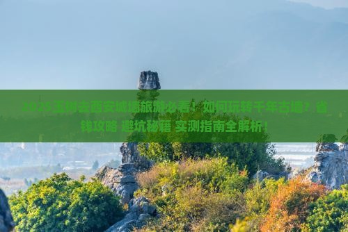 玉树去西安城墙旅游