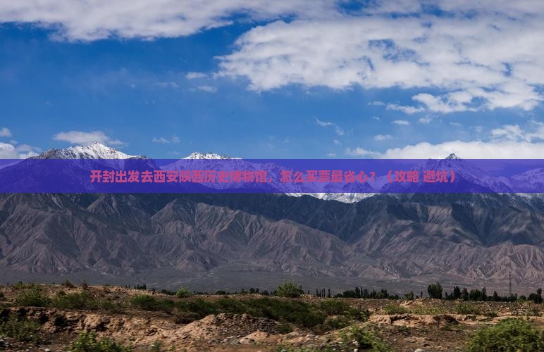 开封去西安陕西历史博物馆门票