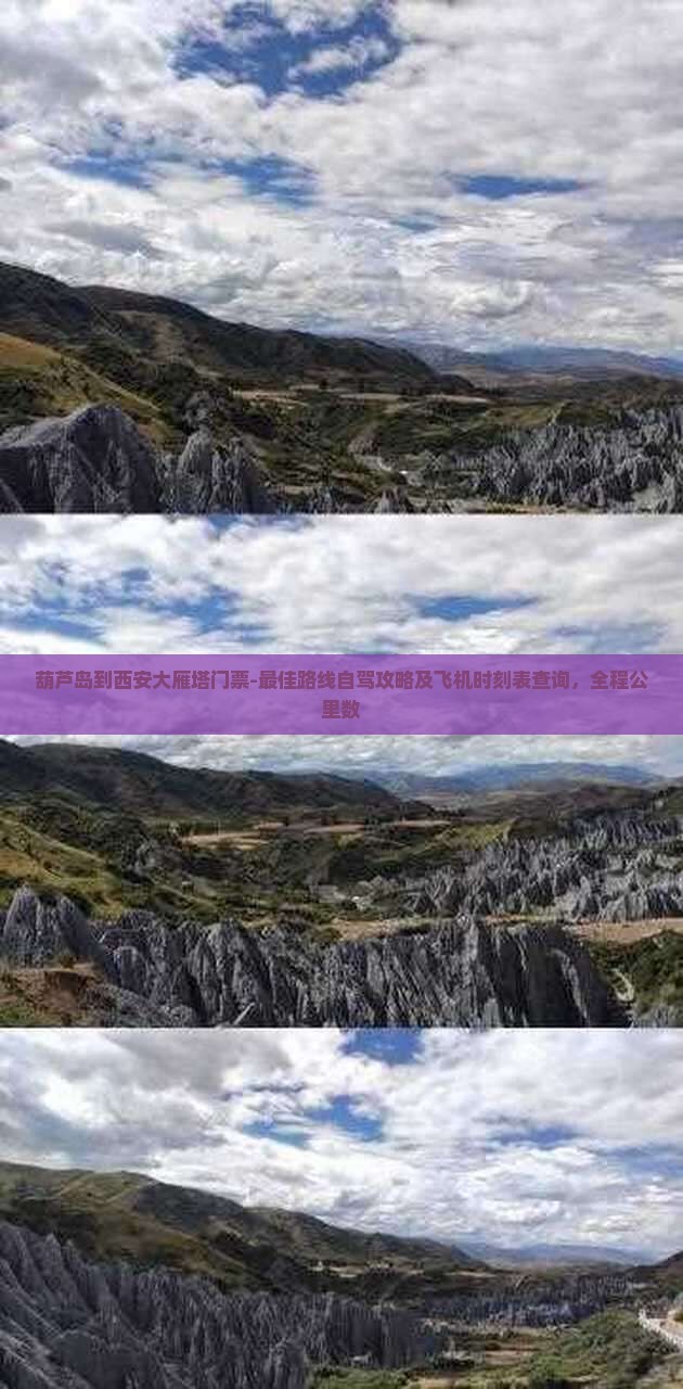 葫芦岛到西安大雁塔门票