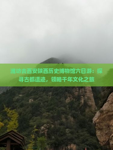 潍坊去西安陕西历史博物馆六日游