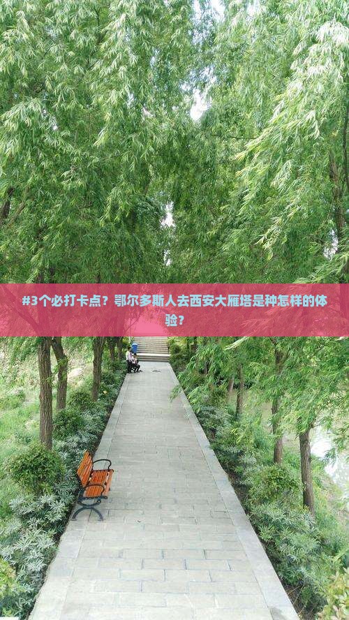 鄂尔多斯去西安大雁塔攻略