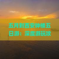 五月到西安钟楼五日游