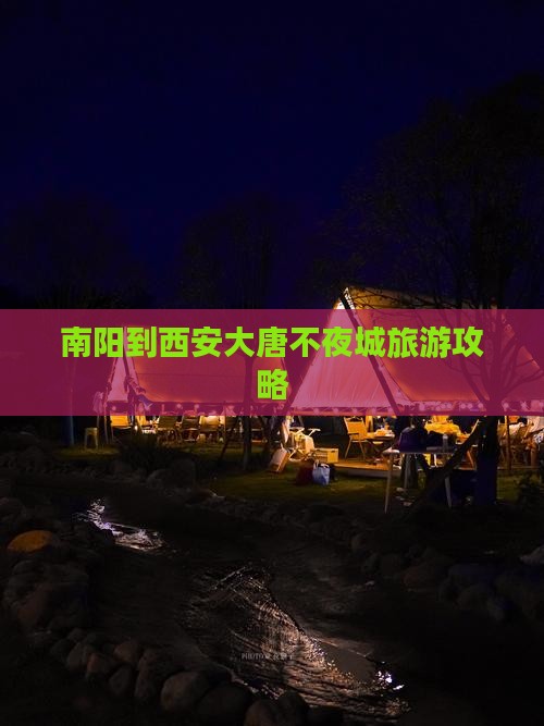 南阳到西安大唐不夜城团体旅游