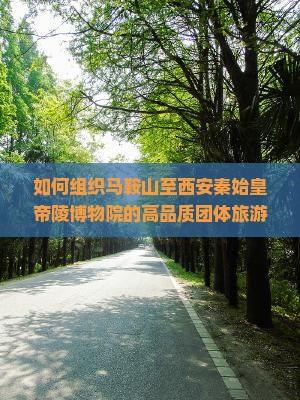 马鞍山到西安秦始皇帝陵博物院团体旅游