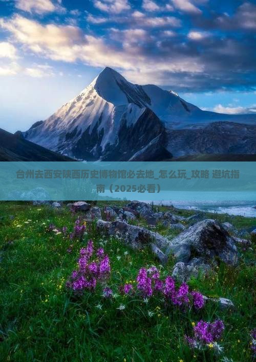 台州去西安陕西历史博物馆必去地