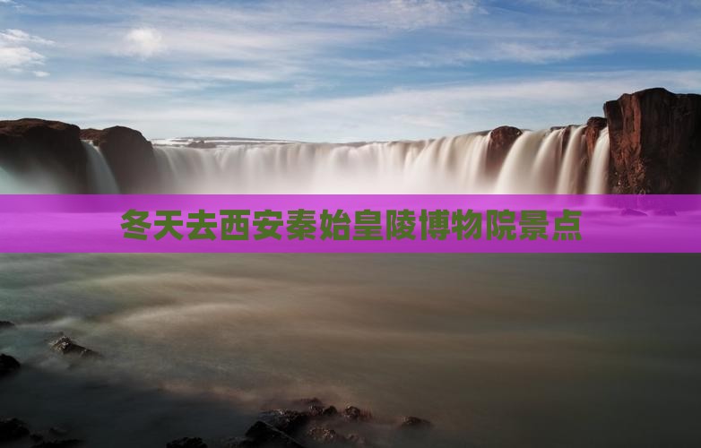 冬天去西安秦始皇帝陵博物院景点