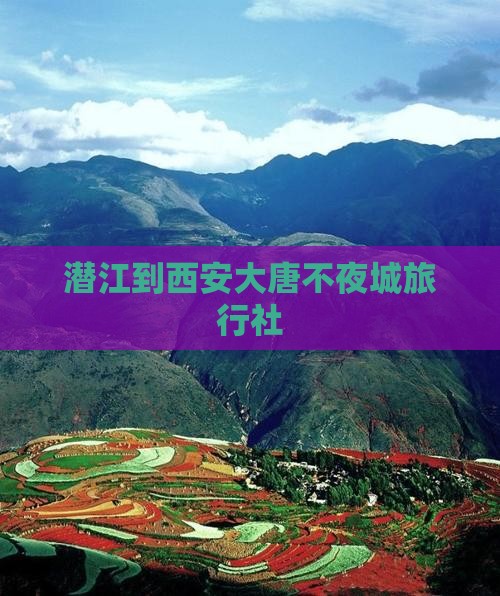 潜江到西安大唐不夜城旅行社