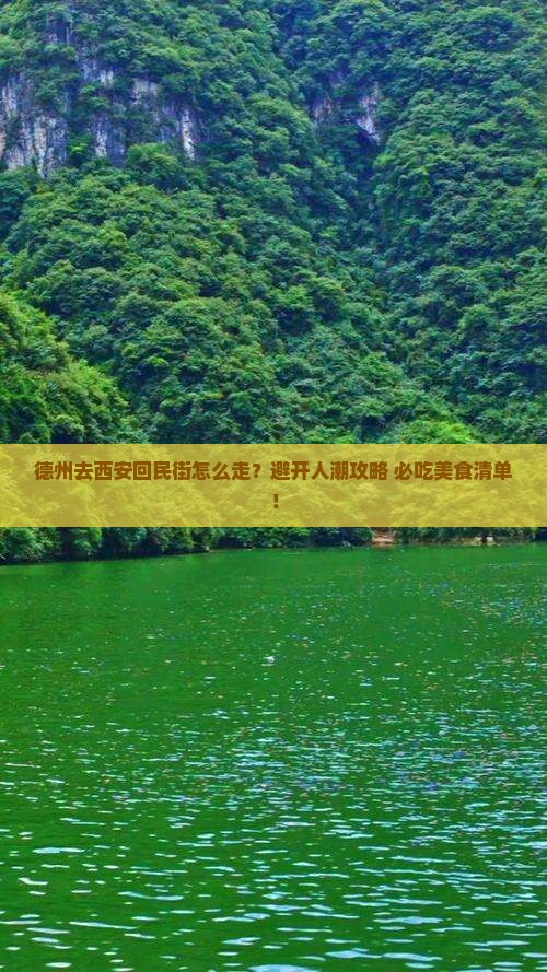德州去西安回民街攻略