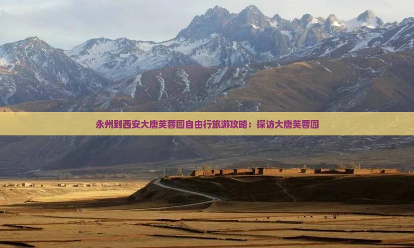 永州到西安大唐芙蓉园自由行
