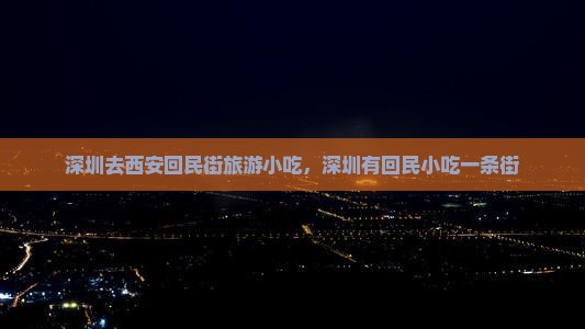 深圳去西安回民街旅游小吃