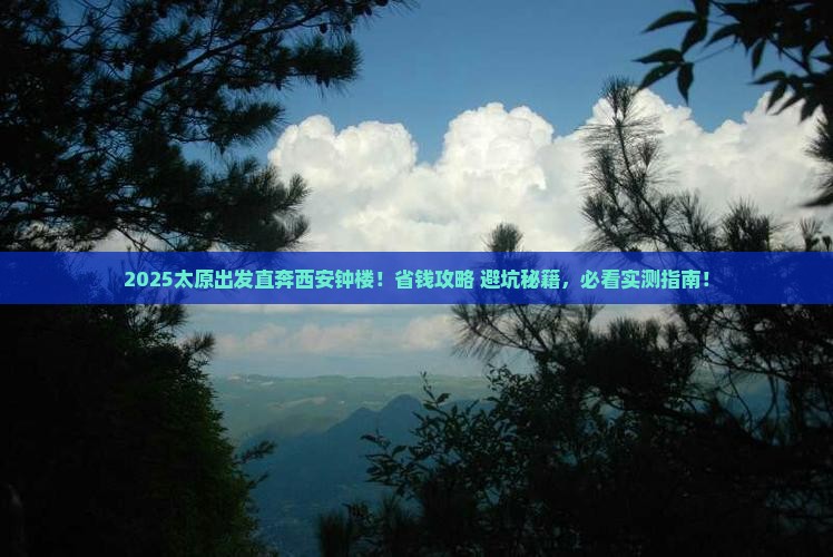 太原到西安钟楼旅行社