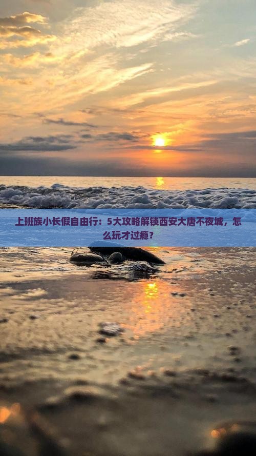 劳动节去西安大唐不夜城自由行
