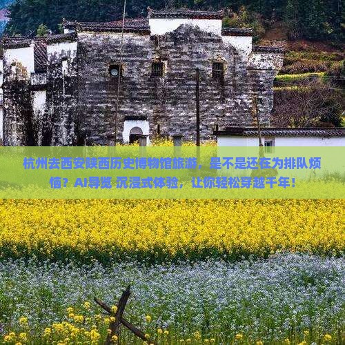 杭州去西安陕西历史博物馆旅游