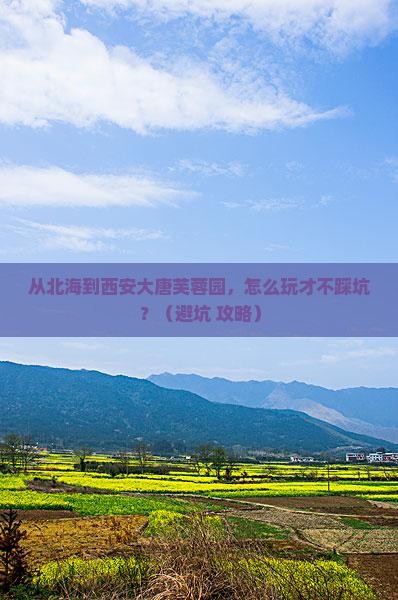 北海去西安大唐芙蓉园门票