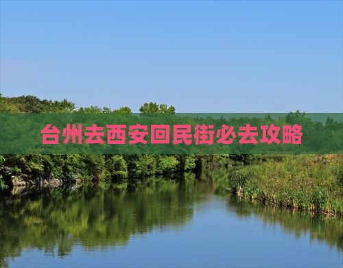 台州去西安回民街必去地
