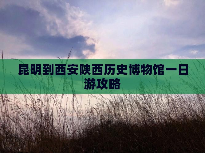 昆明到西安陕西历史博物馆一日游
