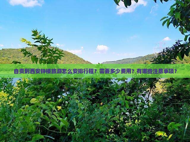 自贡到西安钟楼大型旅游团