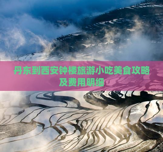 丹东到西安钟楼旅游小吃