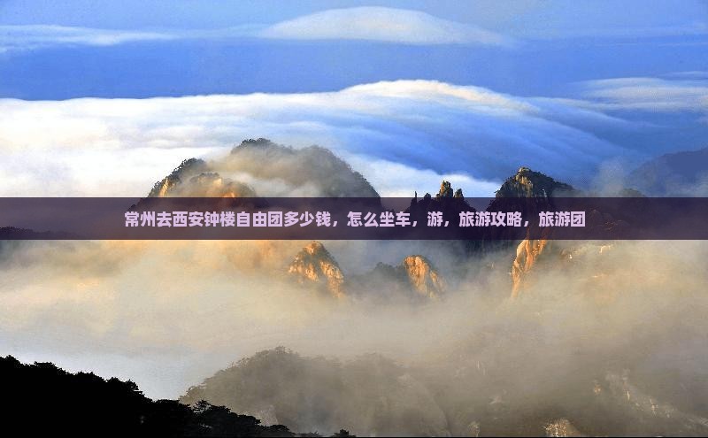 常州去西安钟楼自由团