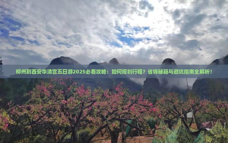 柳州到西安华清宫五日游