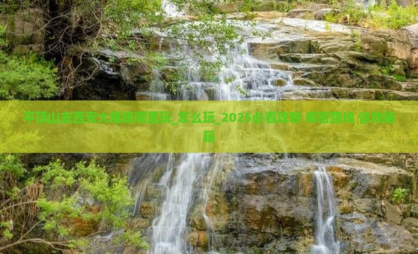平顶山去西安大雁塔哪里玩