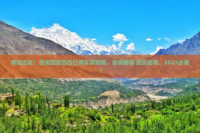 南阳去西安回民街四日游
