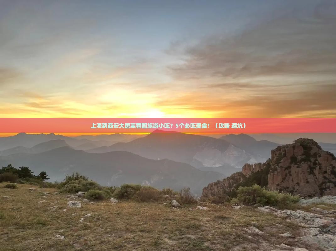 上海到西安大唐芙蓉园旅游小吃