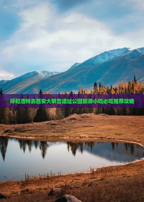 呼和浩特去西安大明宫国家遗址公园旅游小吃