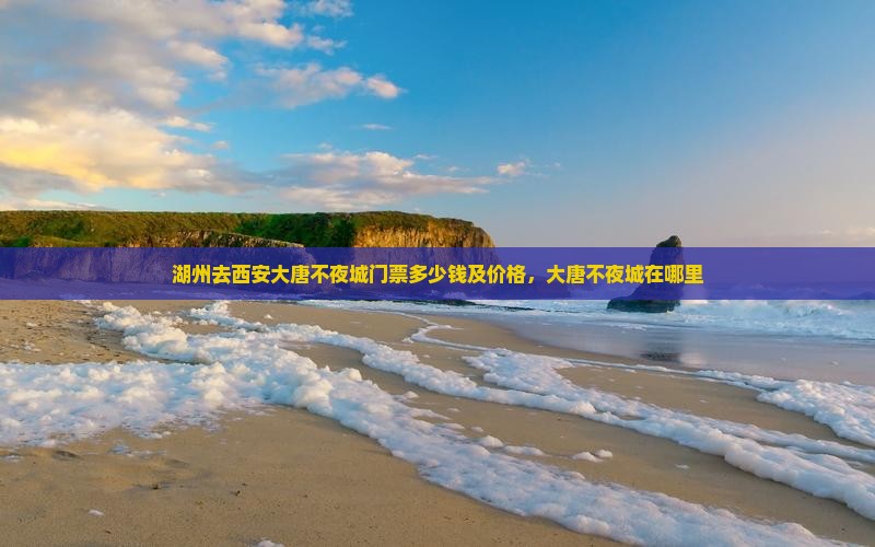 湖州去西安大唐不夜城门票