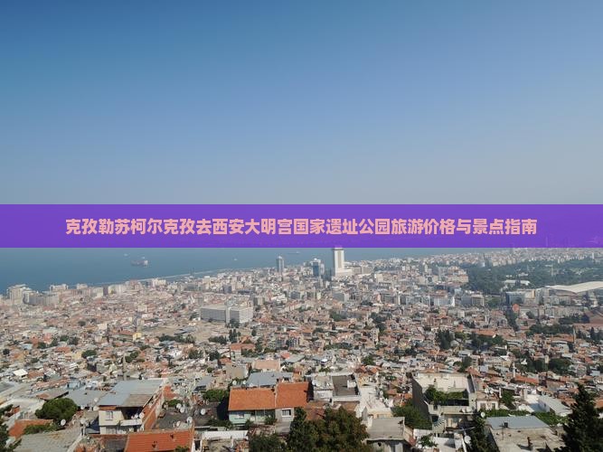 克孜勒苏柯尔克孜去西安大明宫国家遗址公园旅游