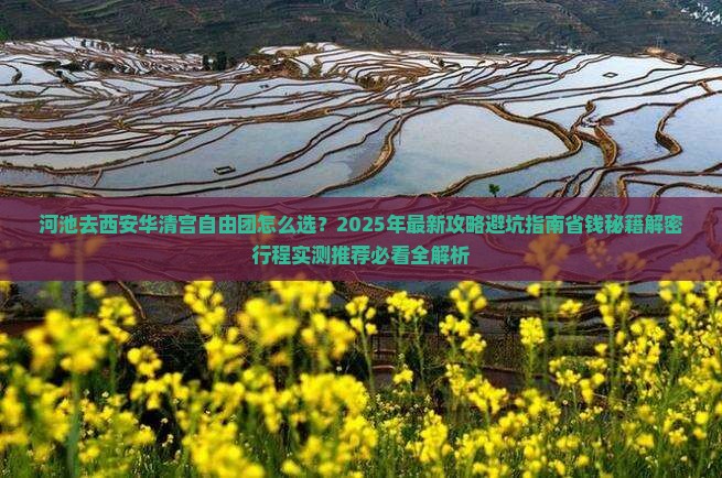 河池去西安华清宫自由团